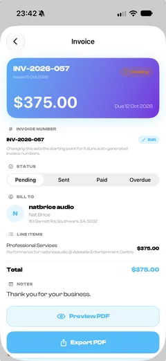 Invoices